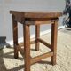 Oak workshop stool with grip