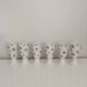 Set of 6 Mazagran porcelain mug Pillivuyt