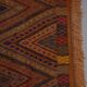 Vintage Turkish kilim, handwoven, 165x234 cm.