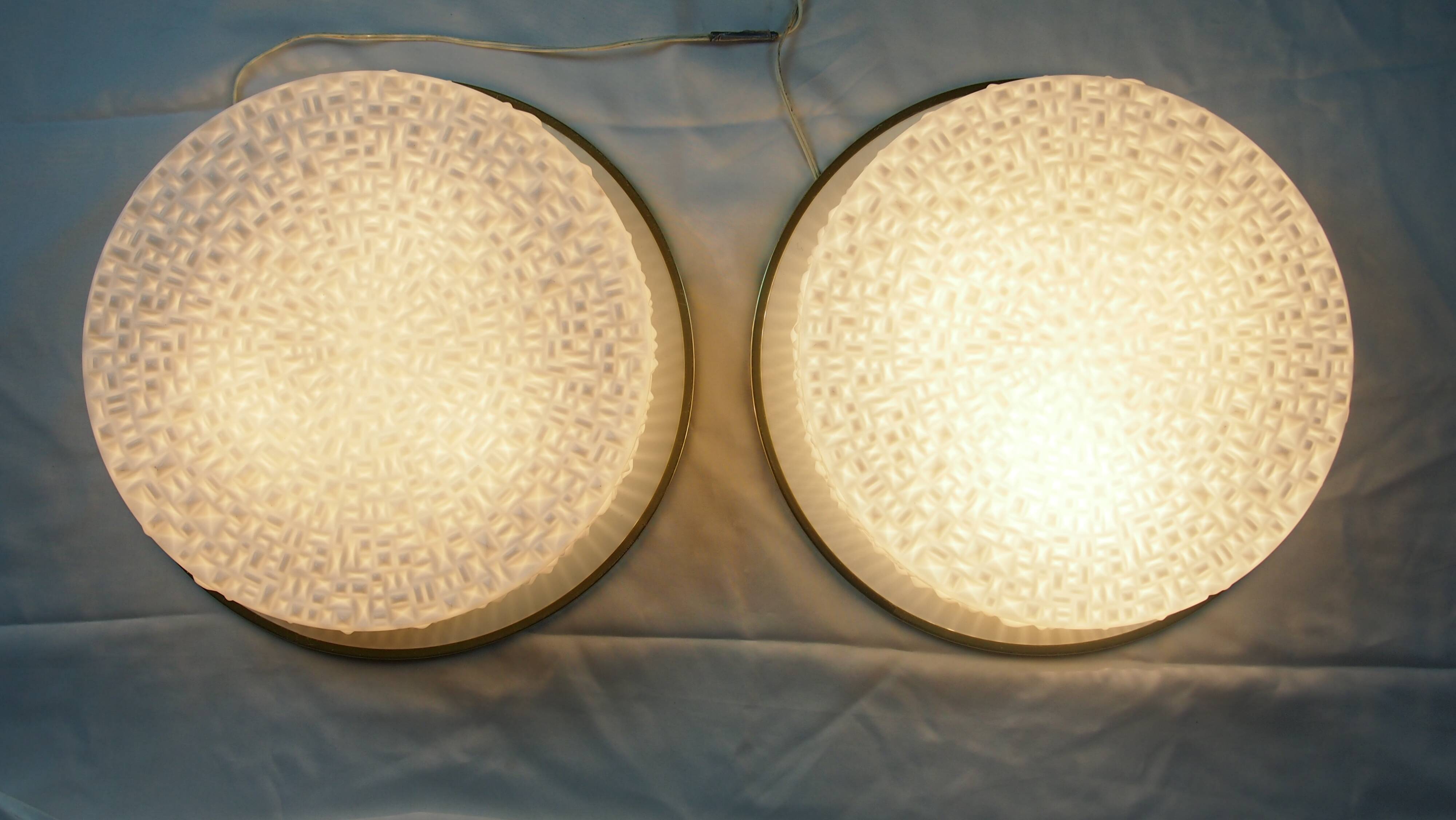 Pair of Arteluce wall sconces attributed to Gino Sarfatti, Italy, 1960