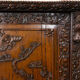 Buffet indochinois en bois de fer sculpté à la main 19ème siècle