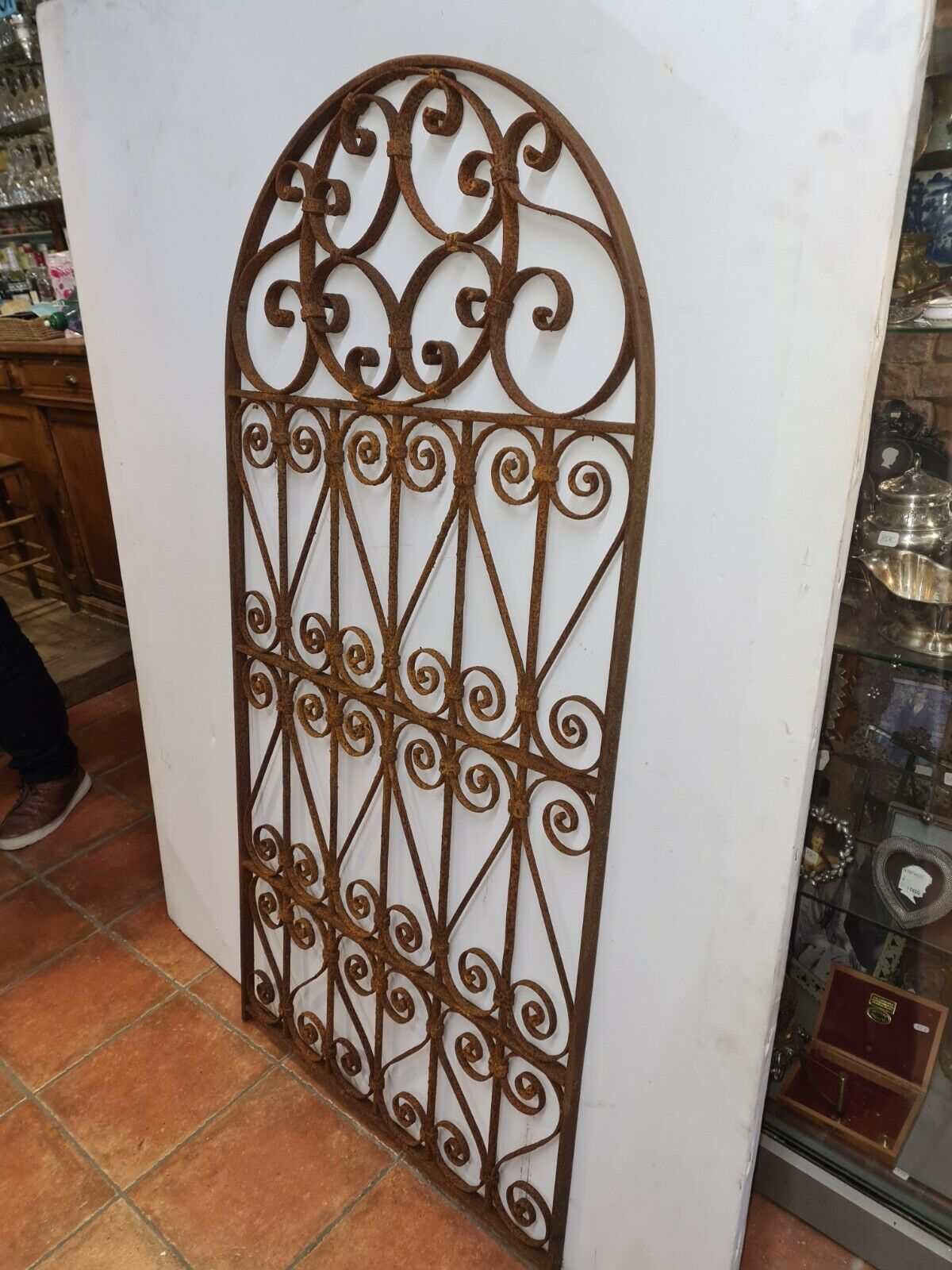 Wrought iron gate