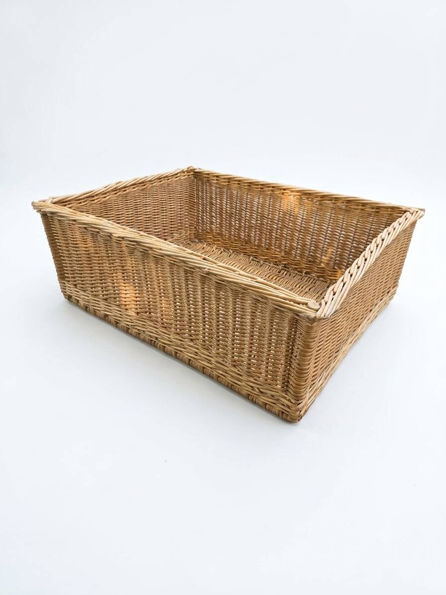 Panier en osier grand modèle