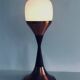 Mid-Century Modern Scandinavian Atomic Low Floor Lamp, Denmark, 1950s