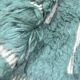 Tapis berbère marocain Beni Ouarain bleu émeraude 3x2,12m