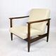 Beige boucle armchair , 1970s