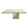 Italian travertine coffee table from Artedi, 1970s
