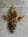 Hans Kogl Wisteria Pioggia D’oro wall sconce (small) Hollywood Regency 70s sconce gilt