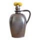 Old Norman bottle in brown ceramic