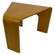 Table d’angle en bois courbé moderne du milieu du siècle années 1970