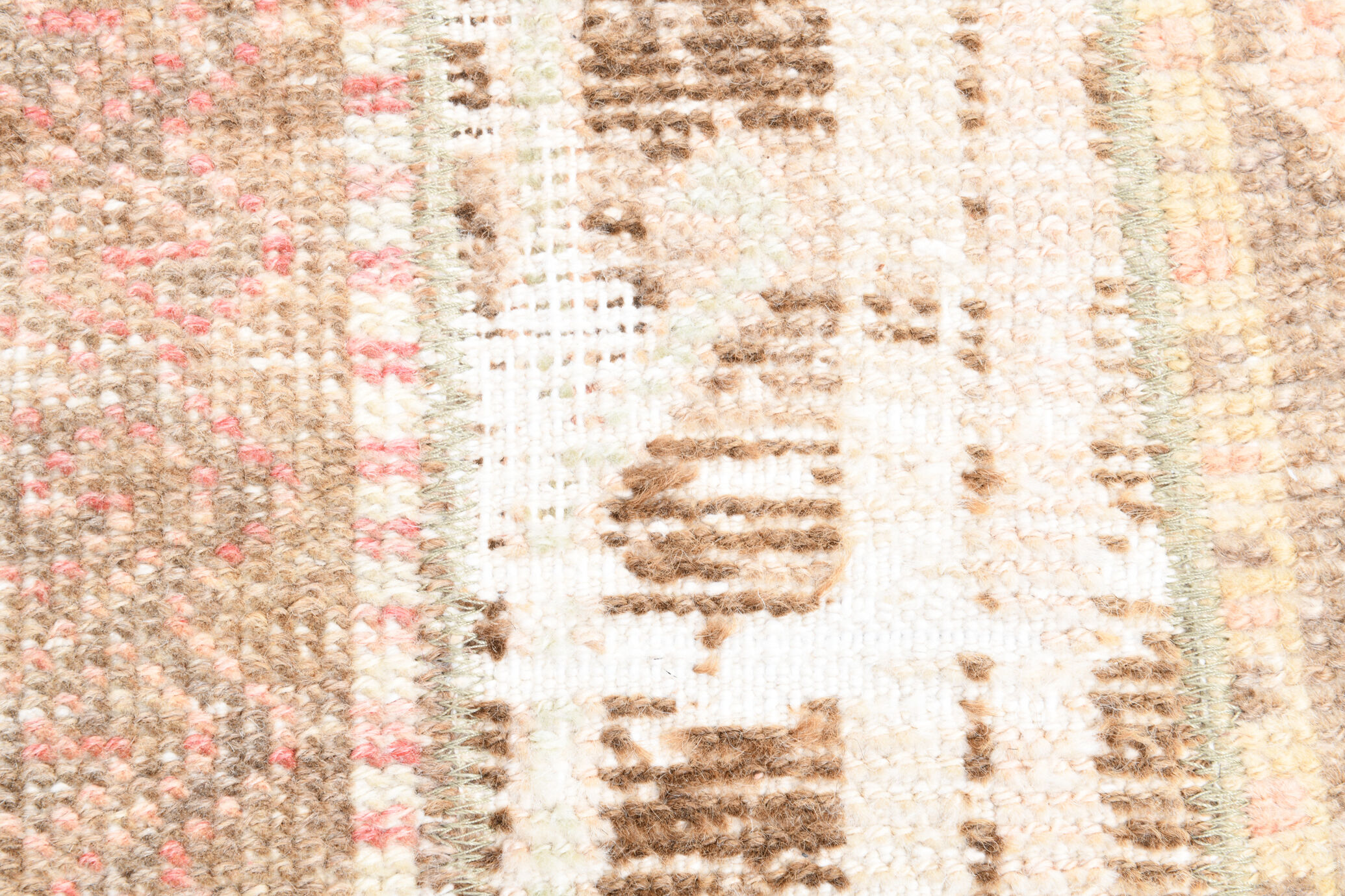 2x9 narrow vintage runner rug, 282x70cm