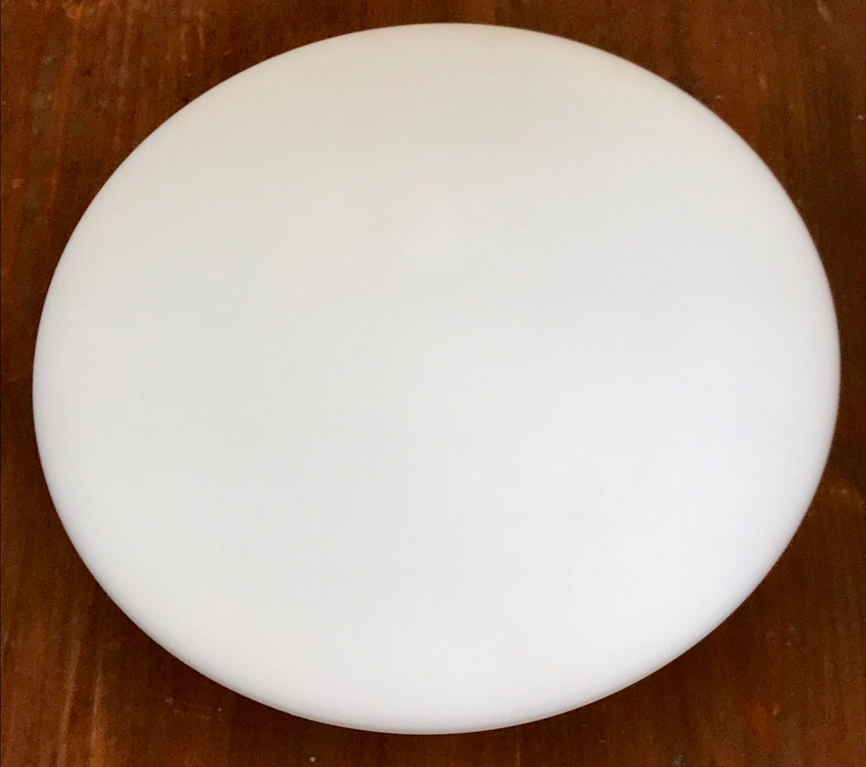 Ceiling light polished glass vintage 18cm
