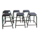 Tabourets industriels Gaston Cavaillon pour Mullca vintage