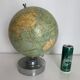 Vintage 1900 terrestrial globe by Bertaux and Thomas in plaster
