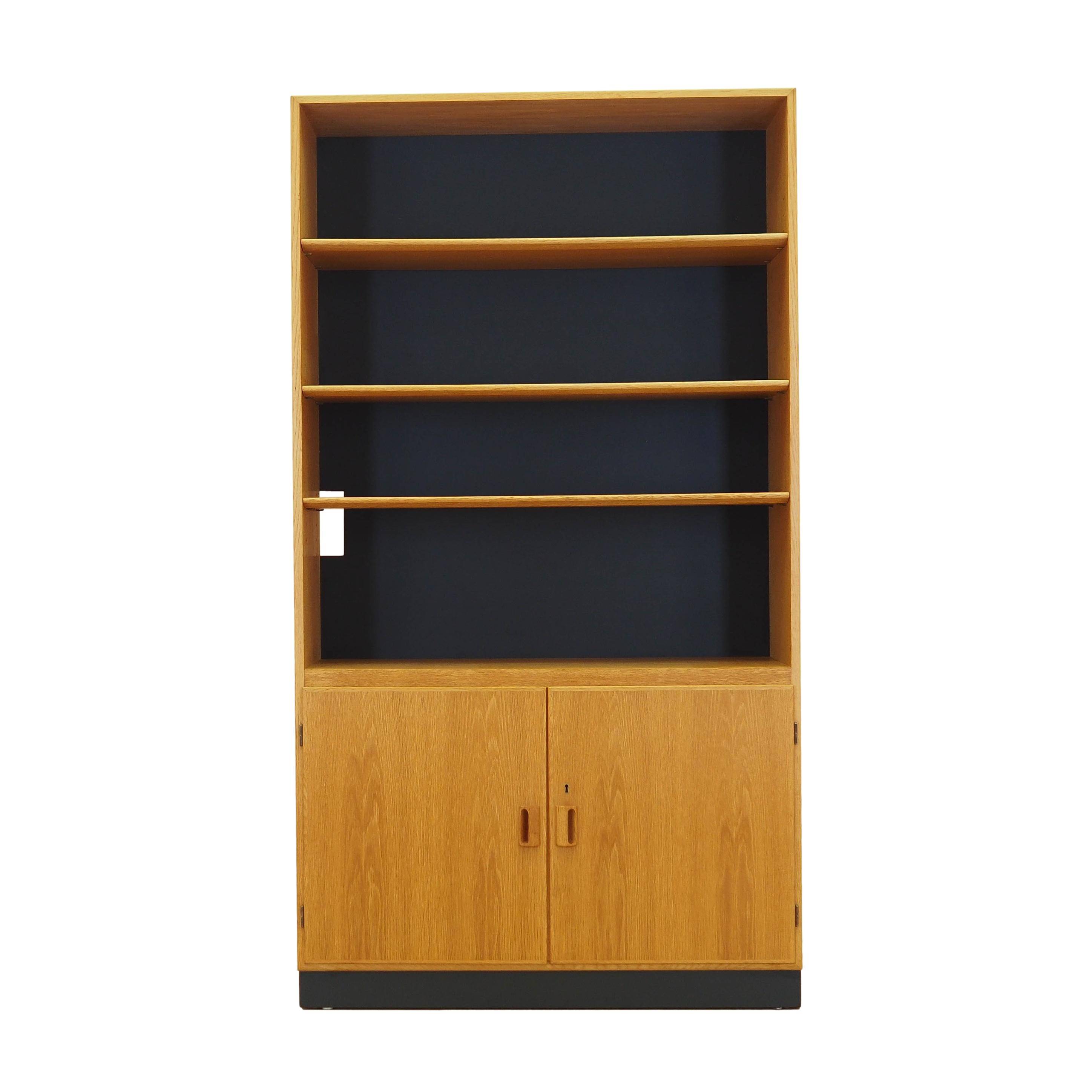 Ash bookcase, Danish design, 1960s, designer: Børge Mogensen