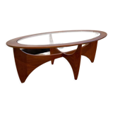 Astro oval coffee table  Victor Wilkins