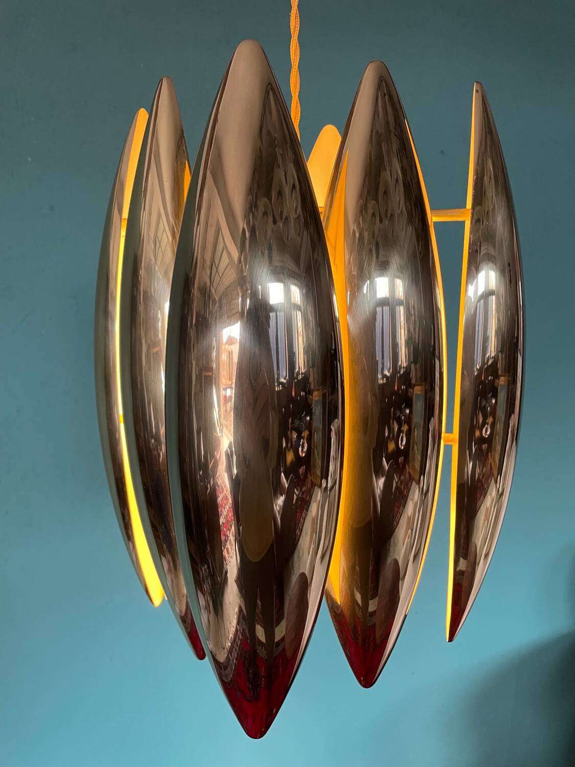 Kastor pendant by Jo Hammerborg for Fog & Mørup, 1969