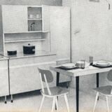 Chaise de salle à manger du milieu du siècle des années 1960
