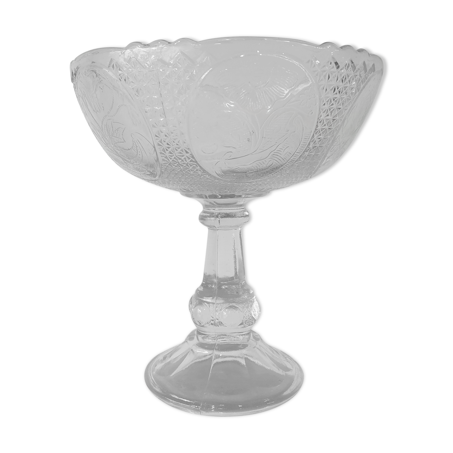 Coupe a fruits en verre