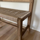 Back bench beige