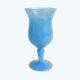Decorative bowl in blue opaline