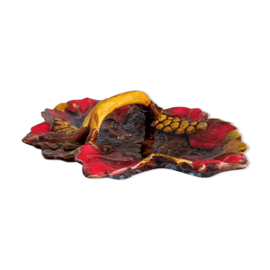 Coupe à fruits Vallauris décor