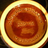 Vintage signed scheurich floor vase