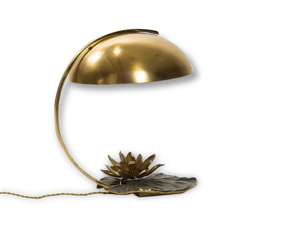 Lampe "nénuphar coupelle"