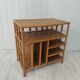 Meuble en rotin vintage