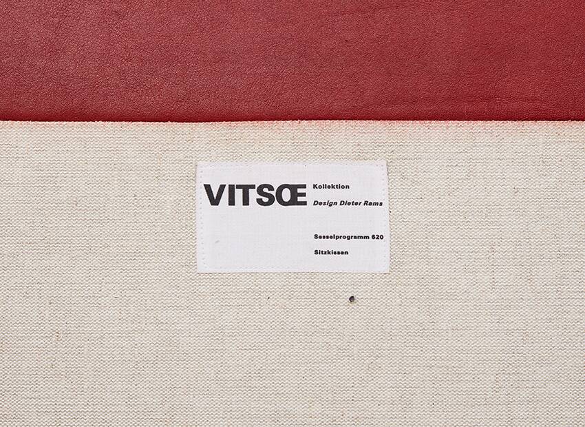 Dieter Rams Pair of Lounge Chairs + Ottoman 620 Series for Vitsoe 1962