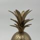 Pair of "Pineapple" Ice Buckets in Brass, in the Style of Mauro Manetti, A