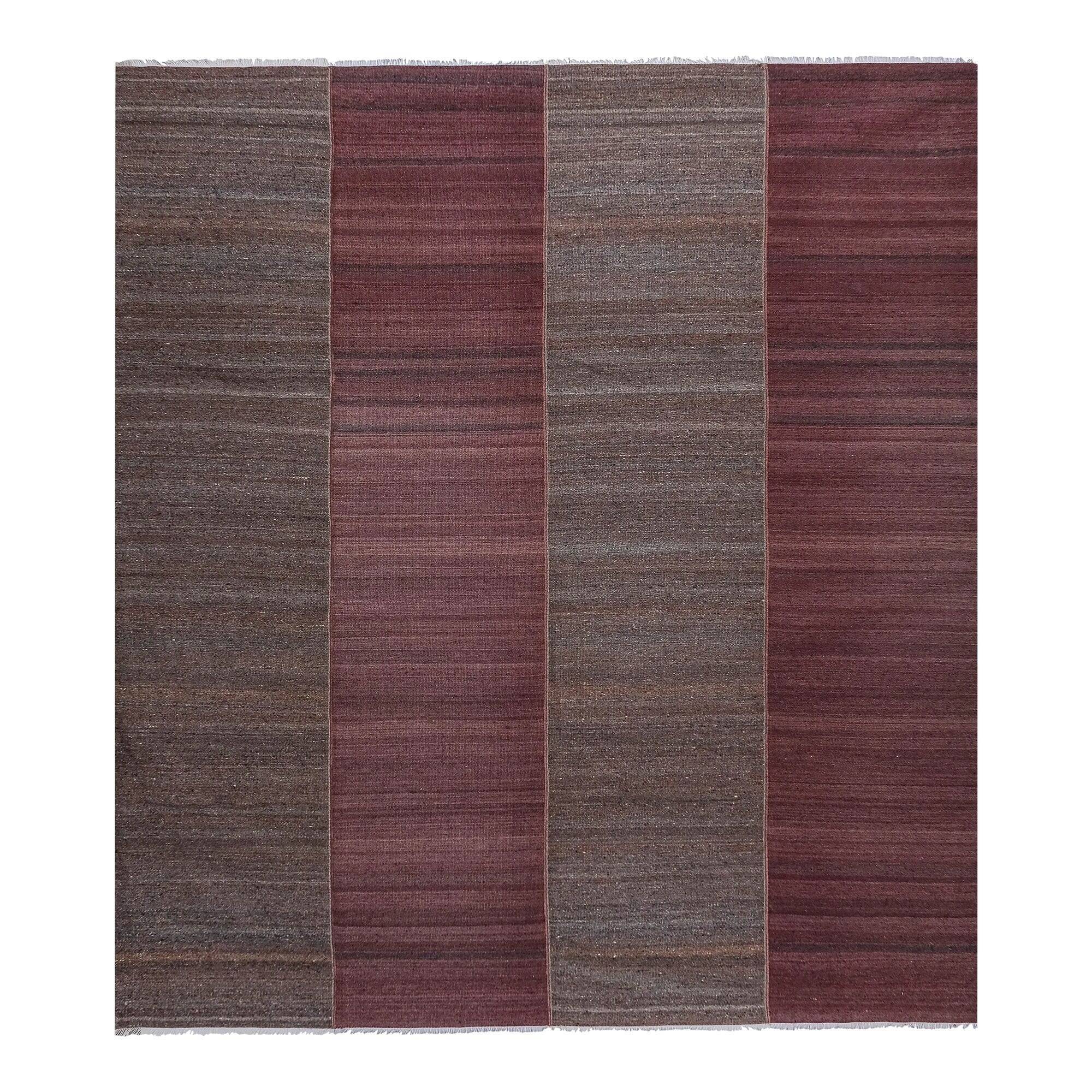 Vintage Turkish kilim, handwoven, 282x312 cm.