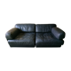 Sofa convertible modular seats leather of Sede 1970