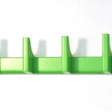 Wall-mounted coat rack in solid wood