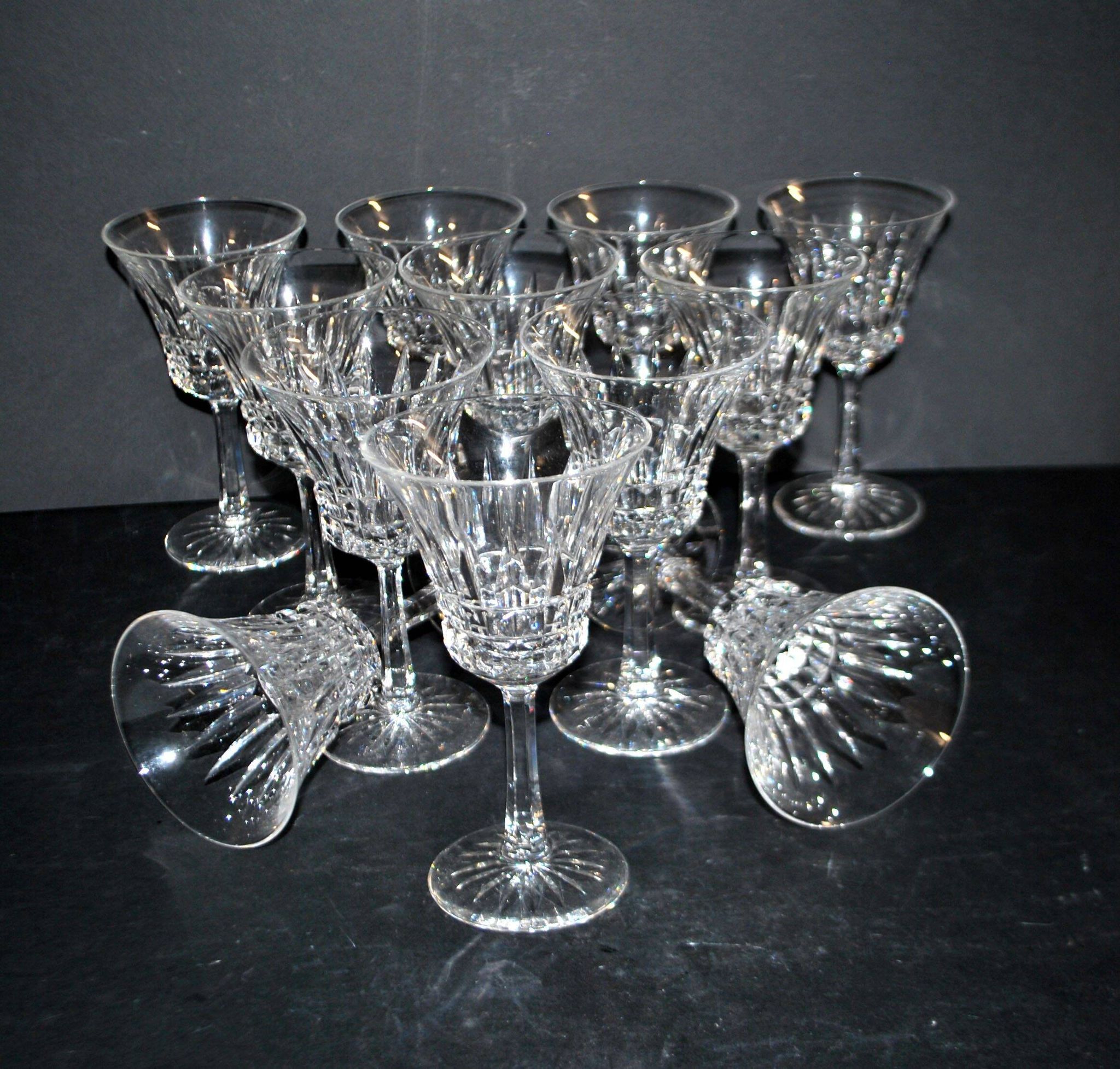 Villeroy Boch set of 12 cut crystal wine glasses – model Royal VB H14.5cm
