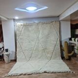 Tapis Berbère 300x200 cm - Motifs Diamantés Épurés