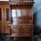 Buffet served Renaissance walnut