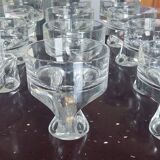 Set of 12 Kristall Krisla Whiskey Glasses Design Taddei Sistini '60