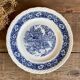 4 assiettes plates Staffordshire England « countryside »