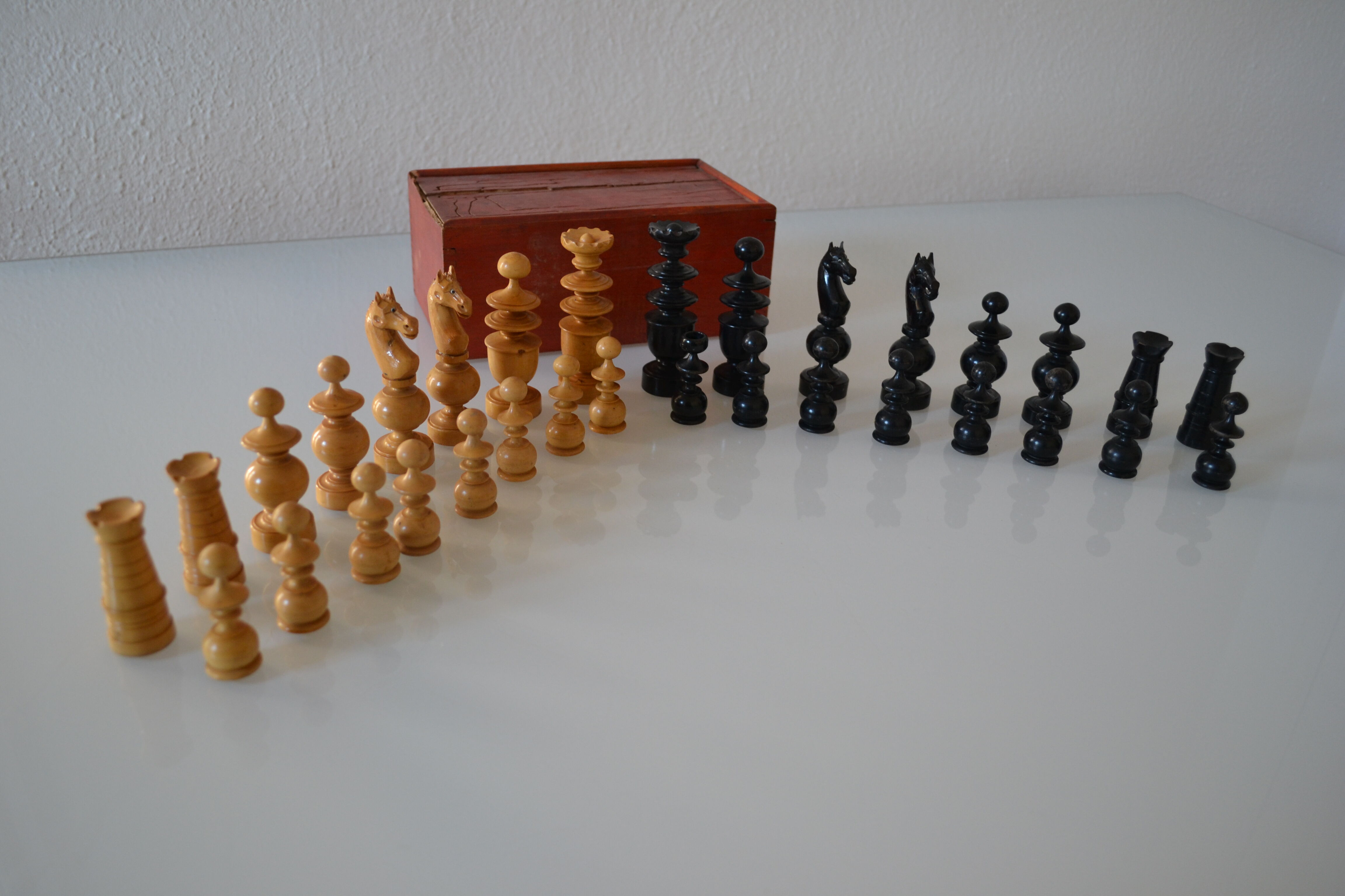 Vintage chess game