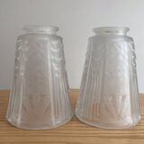 Pair of Art Deco Muller Brothers pendant lights