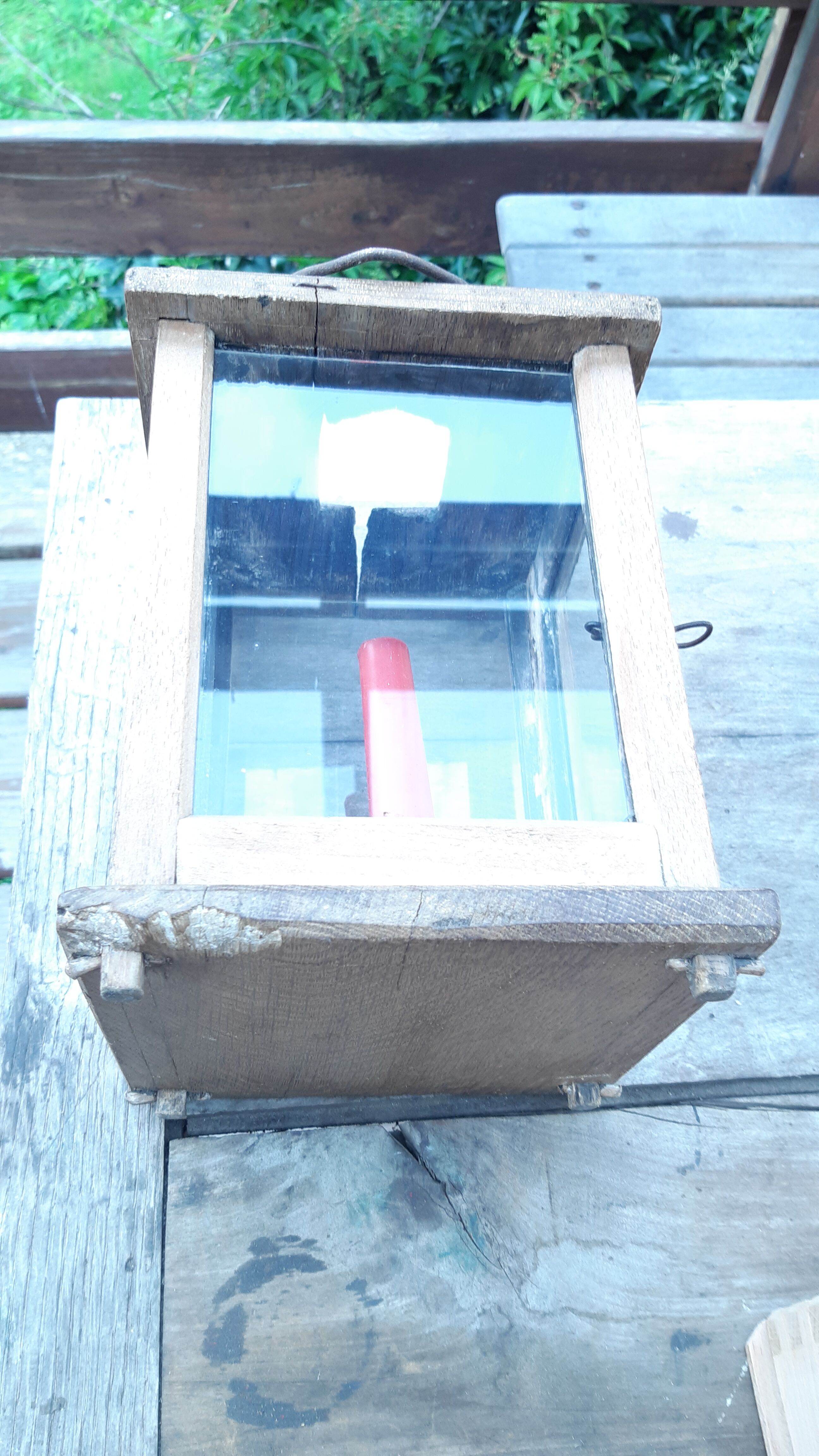 Lanterne en bois
