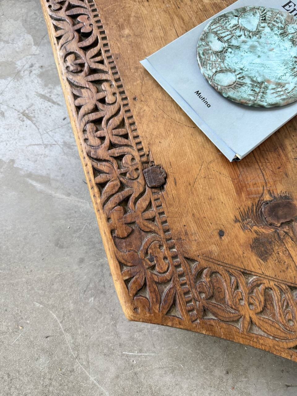 Coffee table, Afghan prayer table, 19th century