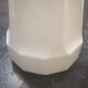 Old white porcelain bathroom wall light art deco 1930 opaline tulip