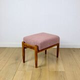 Edmund Homa stool pink boucle seat