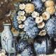 Nature morte, huile sur panneau, Jan Van Hoof
