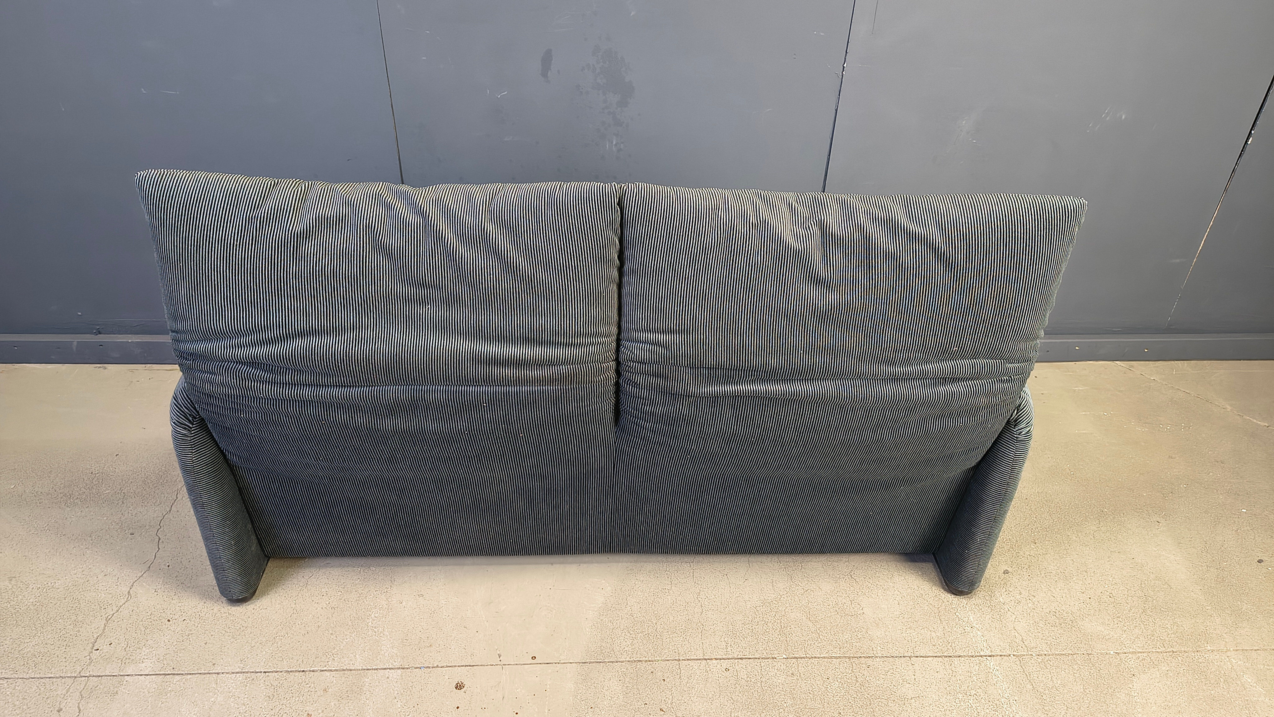 Maralunga sofa by Vico Magistretti for Cassina, 1970s