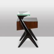 Ico Parisi. Pair of bedside tables or end tables. 1950s-60s.