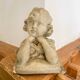 Bust of a little girl signed Gustave Van Vaerenbergh