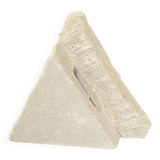 Vintage stone pyramid lamp 1970